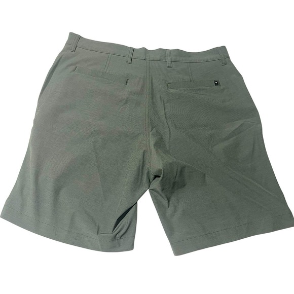 Callaway Stretch Active Waistband Golf Shorts Mens Size 36 Sage Green 9" Inseam‎ - Picture 4 of 9